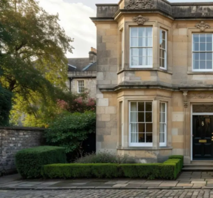 Exterior of a Victorian home in Bath representing a successful RUR HOME resale